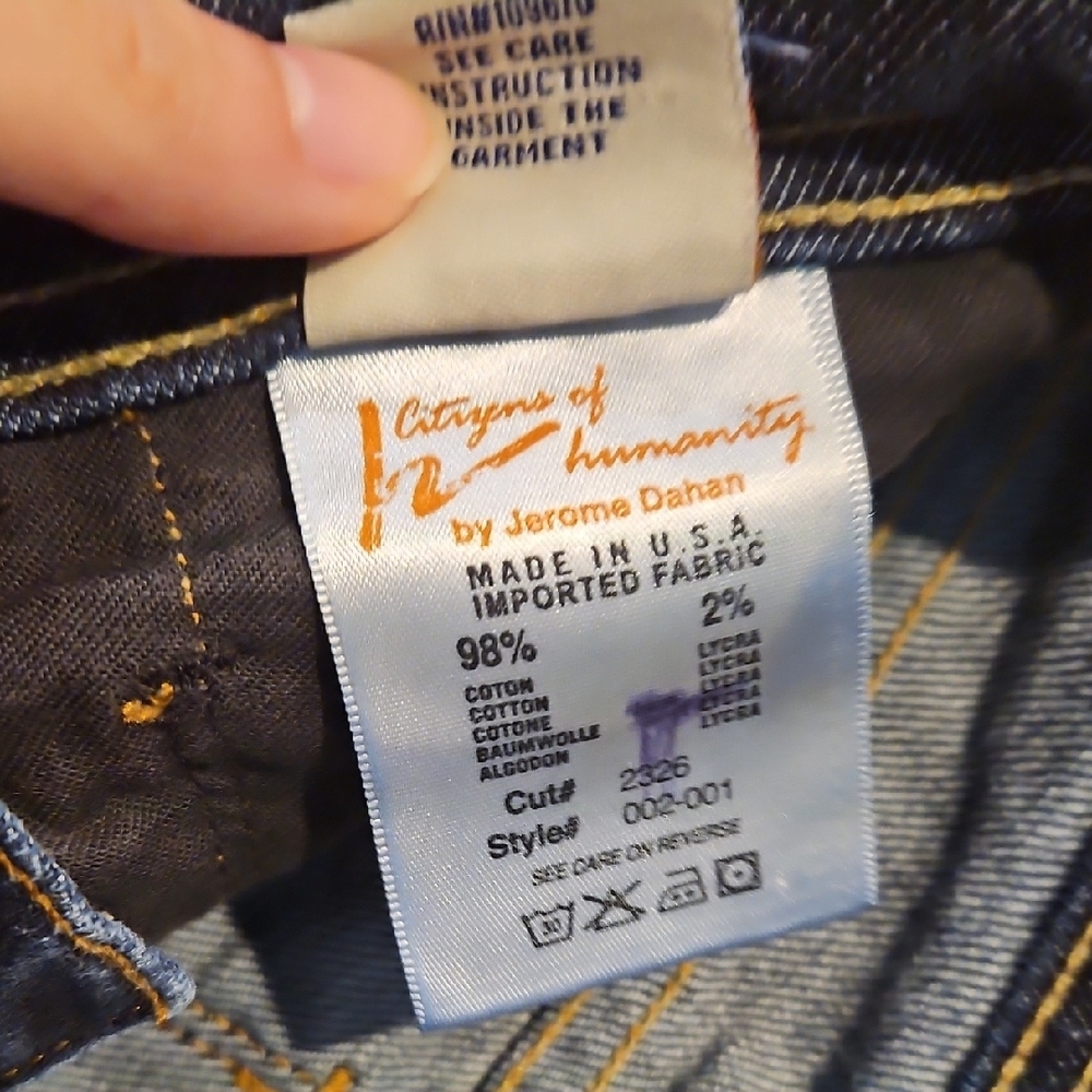 Women's Blue Jeans - Picture 5 of 6